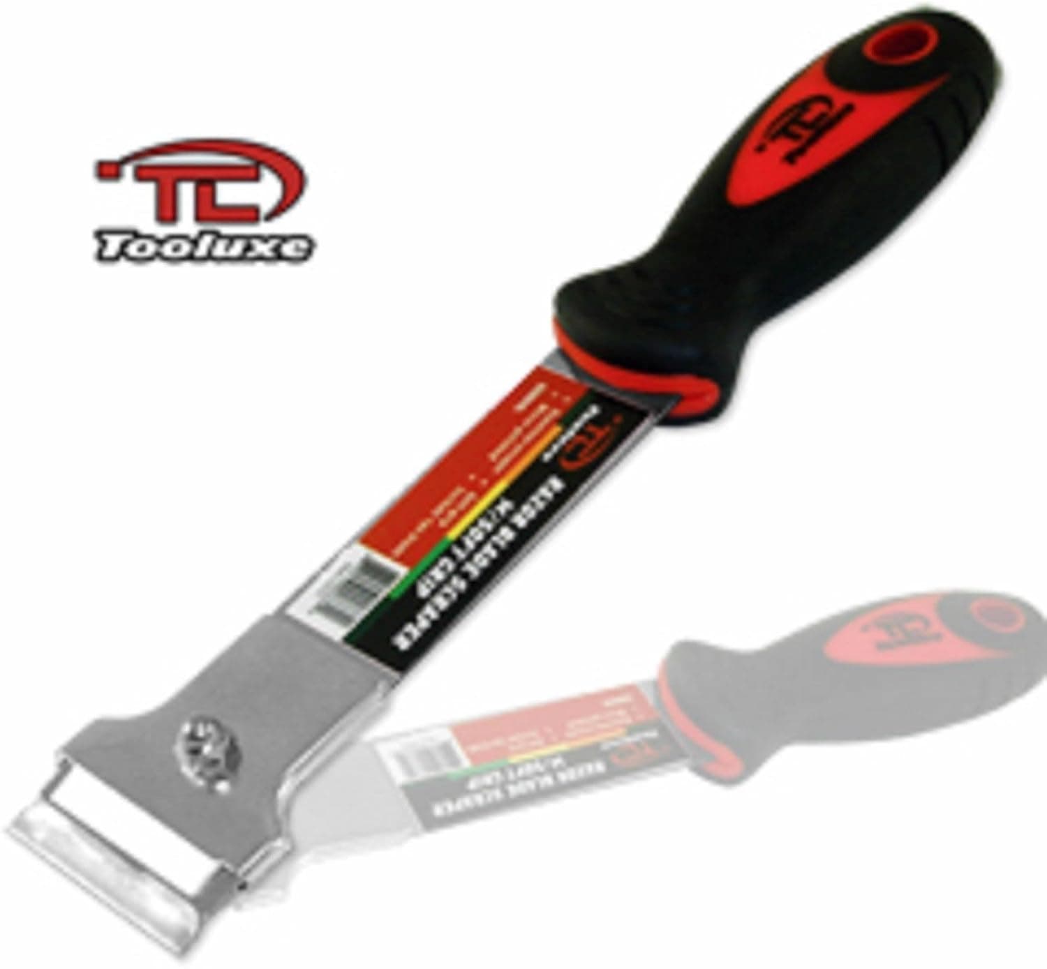 (2) Razor Blade Scrapers Stainless With Soft Grip