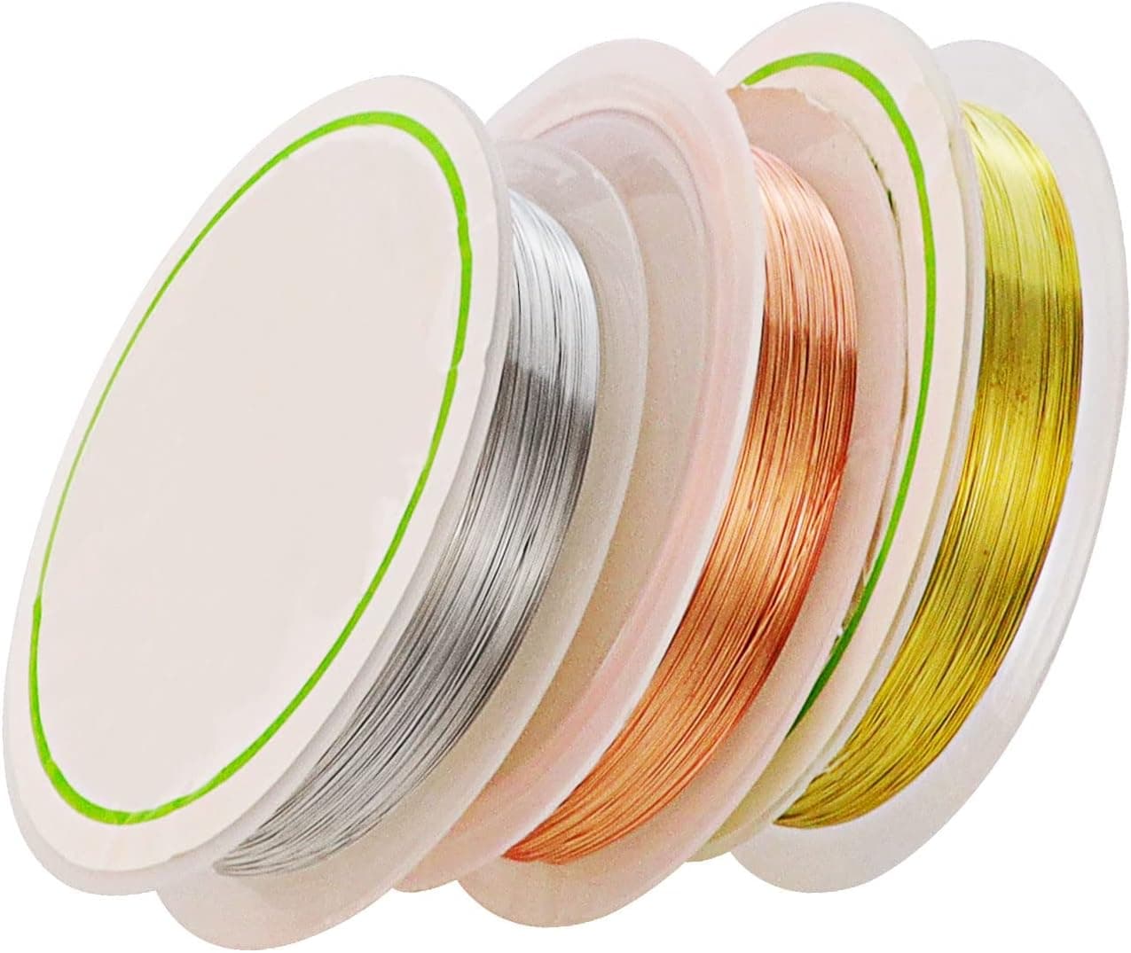TCOTBE 3 Rolls Nail Art Striping Tape Line 3 Colors Bronze Gold Silver Nail Striping Tape Line Nail Art Decoration Sticker Metallic Line DIY Nail Tip Tool DIY Decors Striping Tape for Nail Art