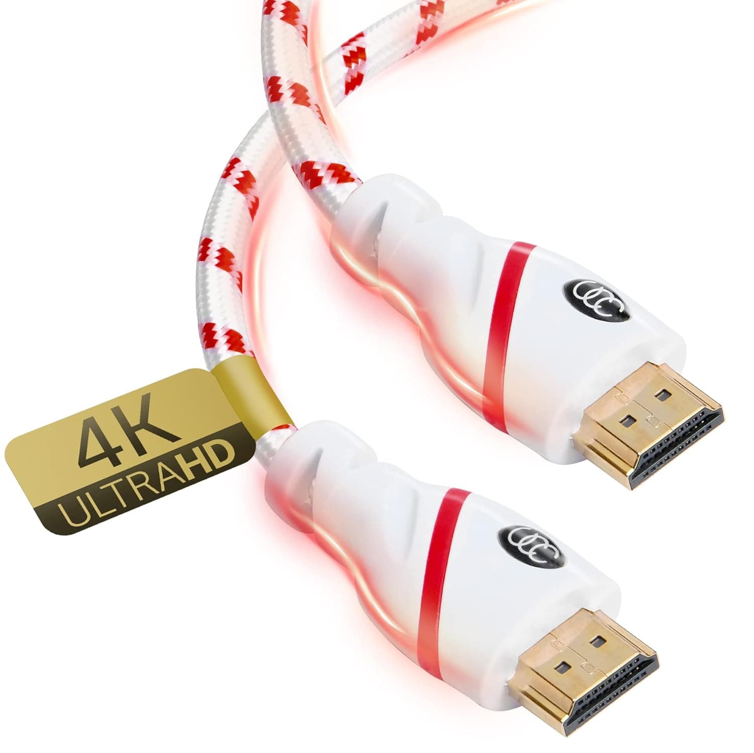 HDMI Cable 10 ft - 1 Pack - 4K Resolution 2.0b Ready - Supports Ethernet Ultra HDR Video HD Bandwidth 18Gbps - Audio Return Channel - Hdcp 2.2 Compliant (3 Meters) High Speed Hdmi Cable - 10 Feet