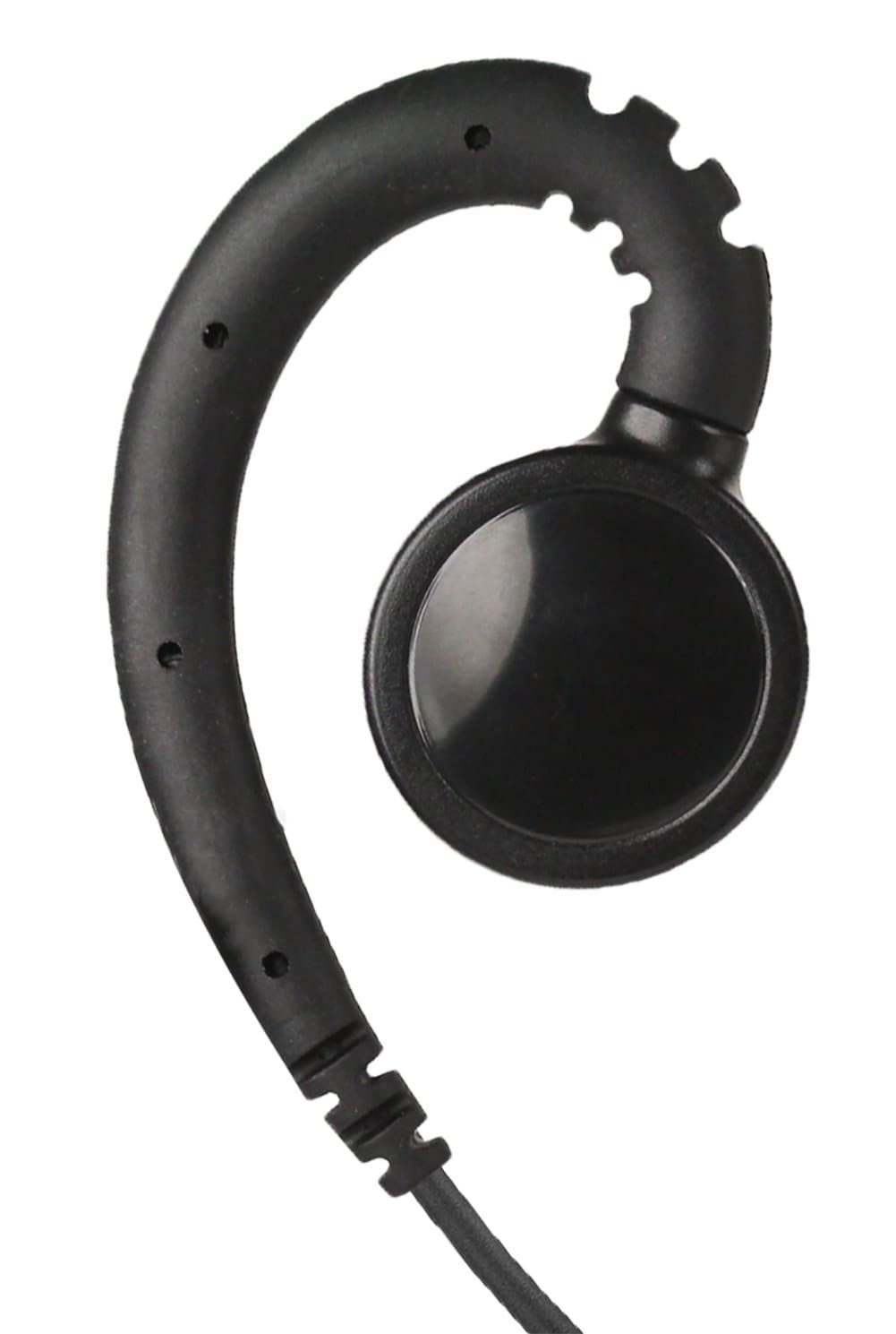 Premium Quality Swivel Earpiece, 1 Wire for Vertex: VX-230,VX-231,VX-261,VX-264,VX-300,VX-350,VX-351,VX-354,VX-400,VX-410,VX-420,VX-451,VX-454,VX-459,BC-95,eVX-261,eVX-531,eVX-534,eVX-539
