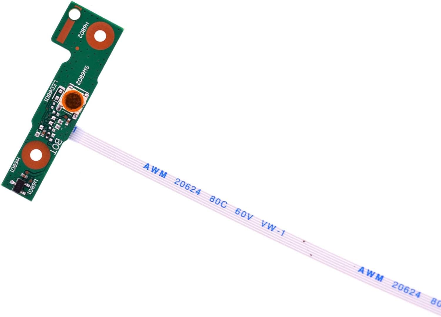 Deal4Go Power Switch Button Board w/Cable 69N0JC10B00 Replacement for AS US A550 X550 X552 K550 R550 R510 F550 P550 Y581 FX50 VX50 A550V