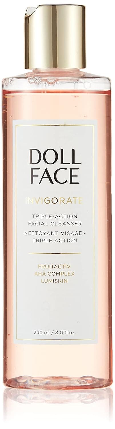 Invigorate Triple-action Facial Cleanser, 8 Ounce