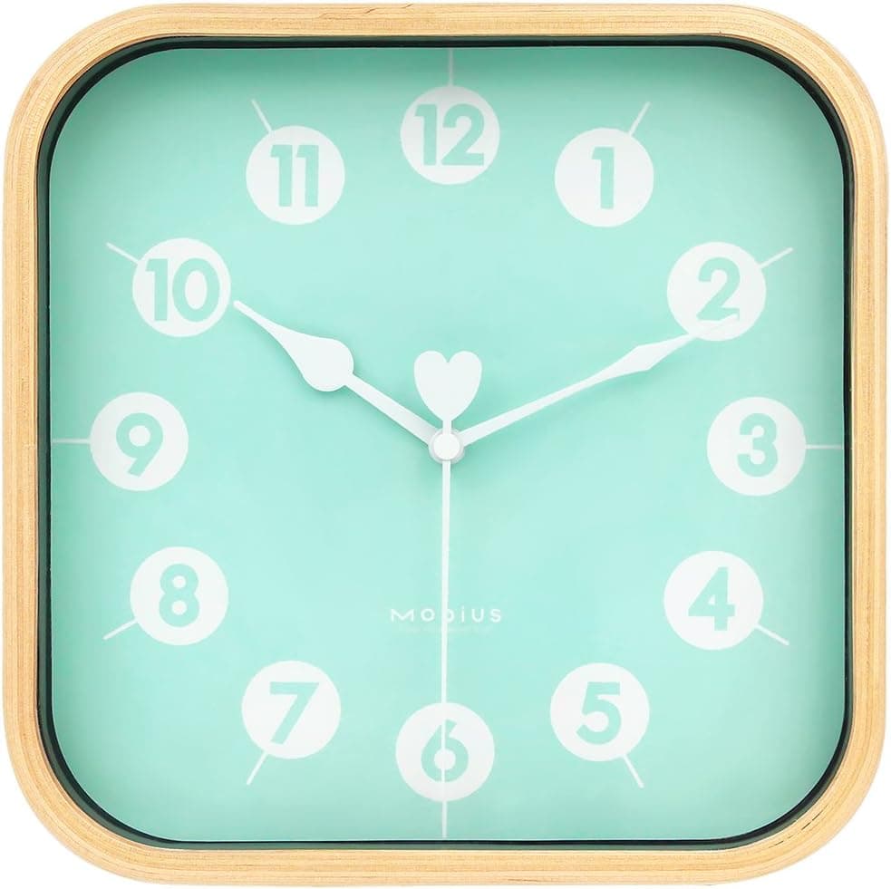 HIPPIH 10" Silent Non-Ticking Wall Clock (G)
