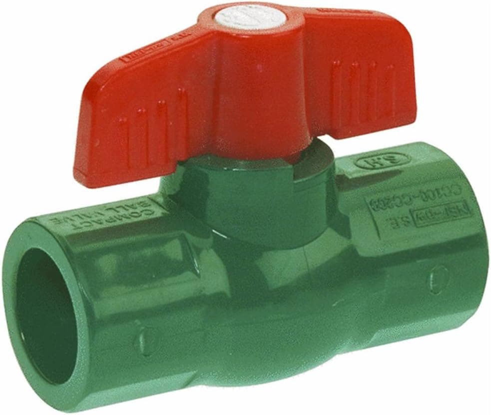 Mueller 107-104 Ball Valve, 3/4" FIP X 3/4" FIP