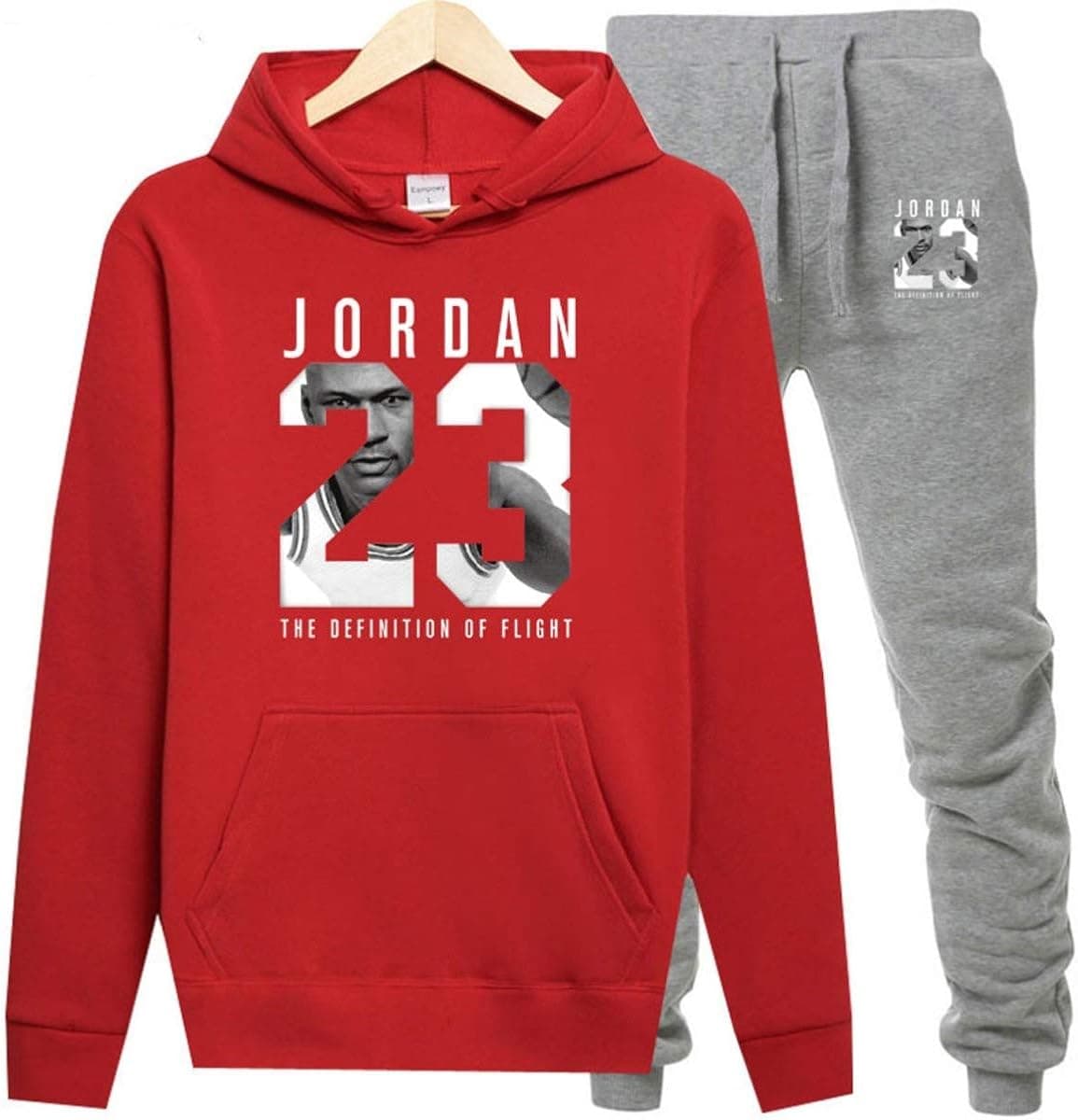 Jordan Hoodie Men 23 Sportwear Sets Male Sweatshirts Clothing+Pants Plus Size