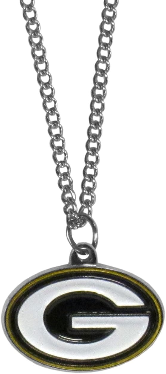 Siskiyou Sports NFL Chain Necklace with Small Pendant, 20", Silver