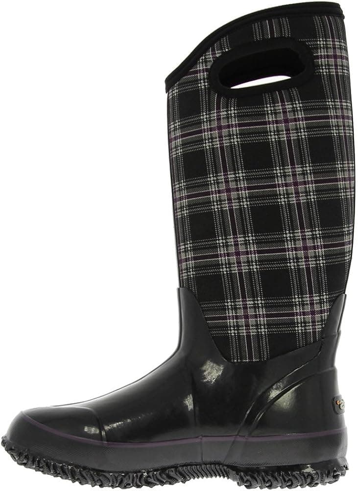 BOGS Women's Classic Tall Winter Plaid-W