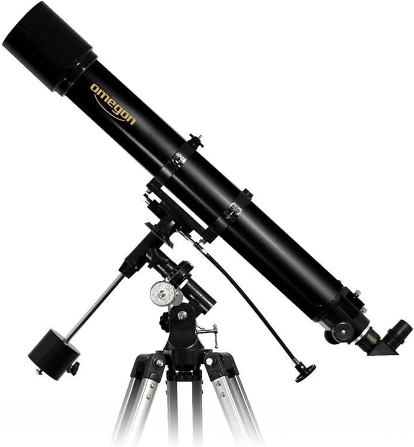 Omegon AC 90/1000 EQ-2 Refractor Telescope with 90mm Aperture and 1000mm Focal Length