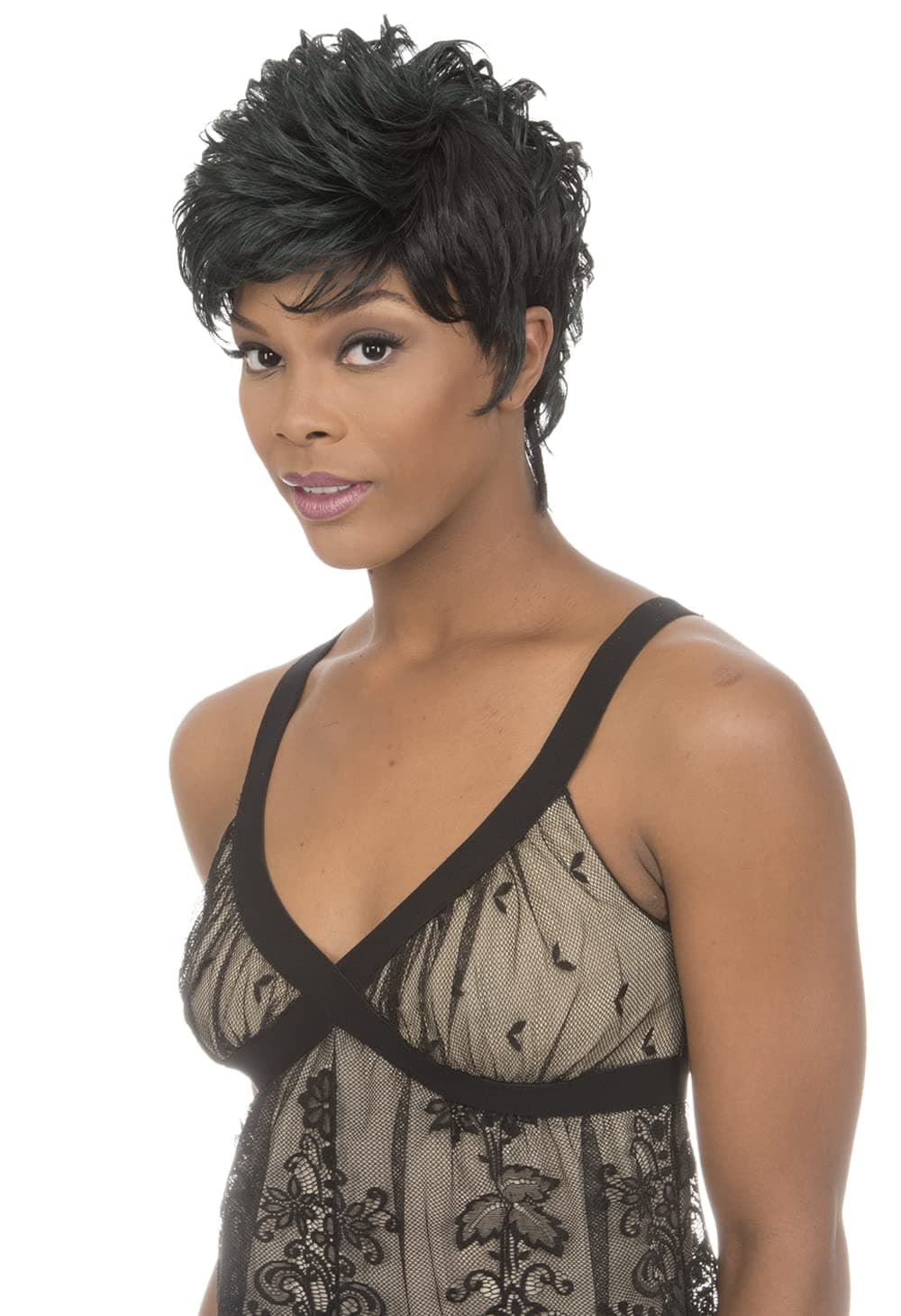 Chade New Born Free Synthetic CUTIE Full Wig CT84 (DX/BROWN)