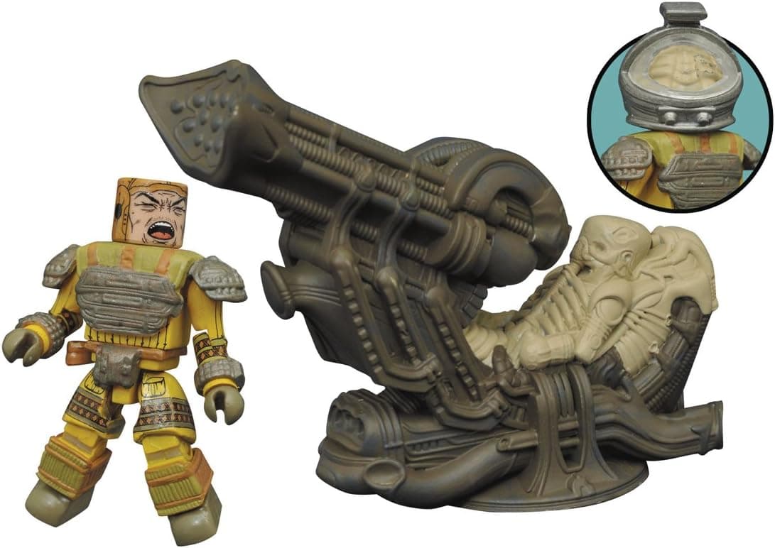 Diamond Select Toys Aliens Space Jockey Deluxe Minimates Set