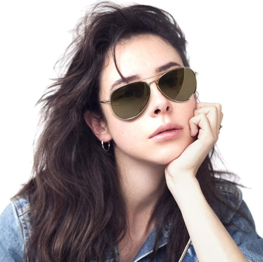 Avoalre Women Retro Sunglasses Vintage Round Sunglasses Classic Designer Style - UV400 Protection