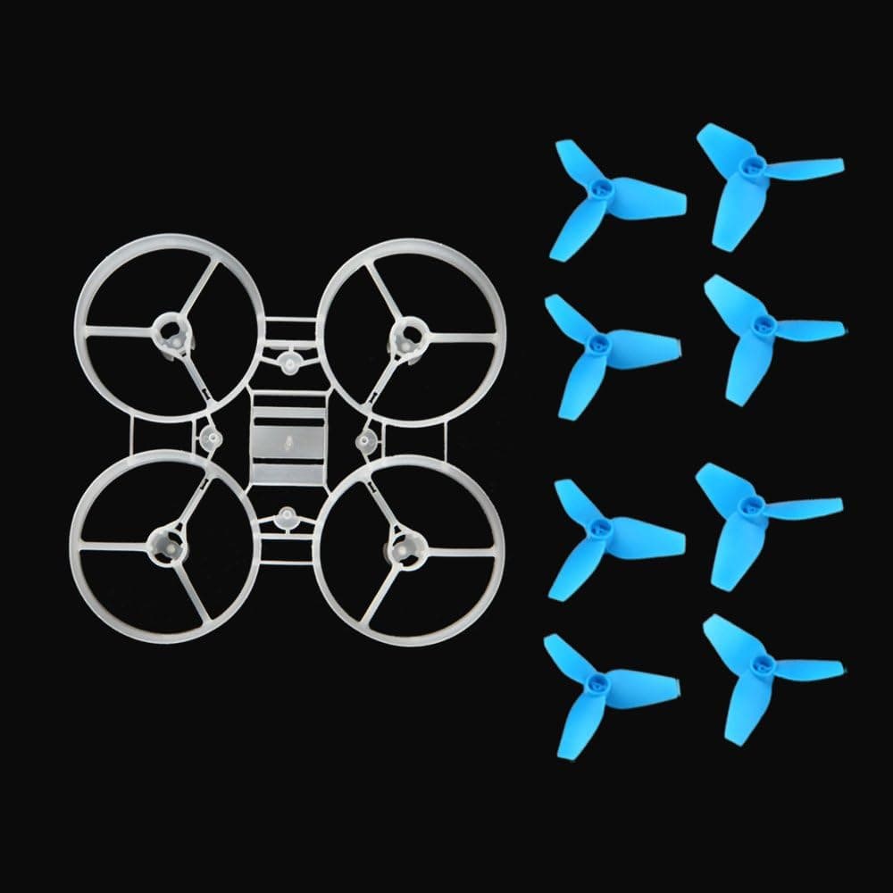 DLFPV Mini Drone Frame Kits with Props for DL1080 Micro FPV Racing Drone Quadcopter
