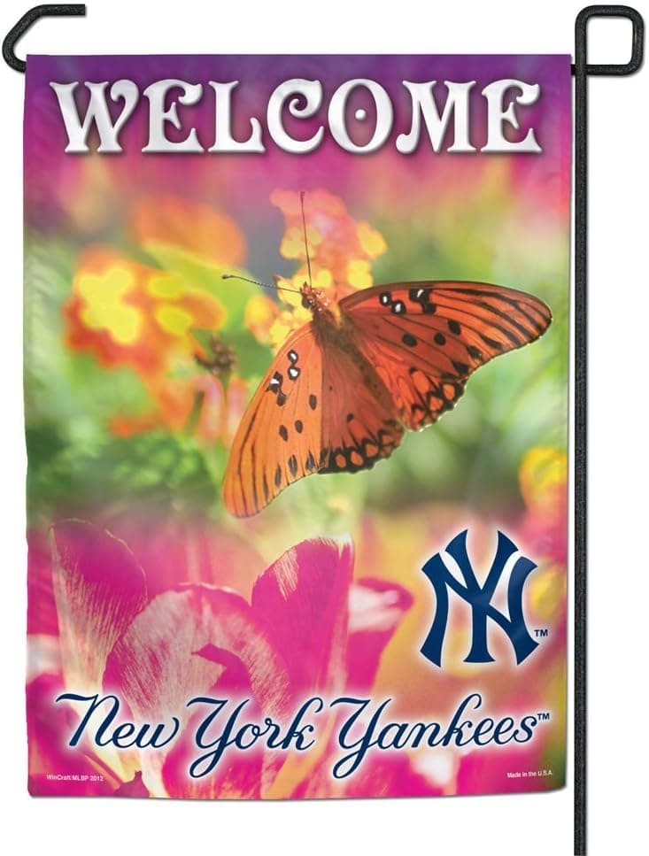 MLB New York Yankees WCR87362012 Garden Flag, 11" x 15"