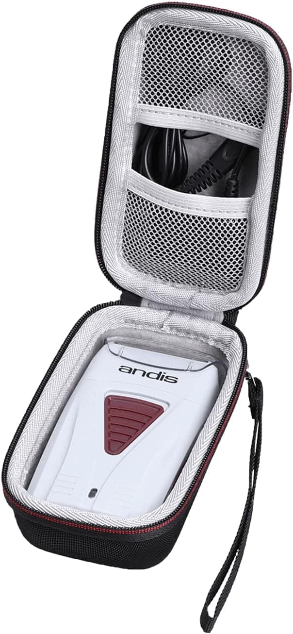 XANAD Hard Case for Andis 17220/17200/ 17150/17155 /17160 Pro Foil Lithium Titanium Foil Shaver - Travel Protective Carrying Storage Bag