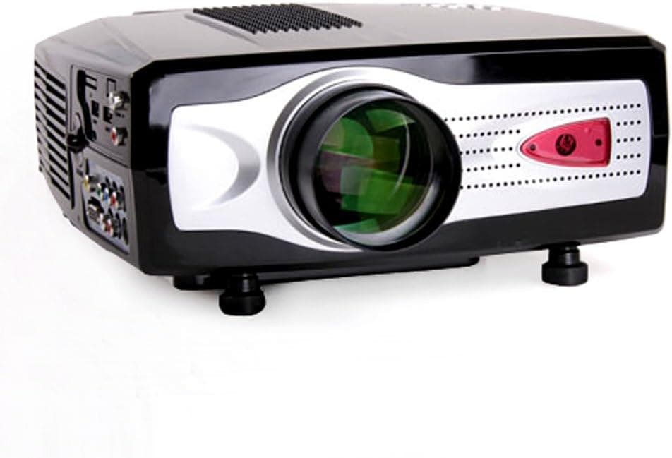 Eznsmart HTPCD-V02 LCD Projector Native Resolution (640 x 480) For Home Cinema, Movie, Video Game
