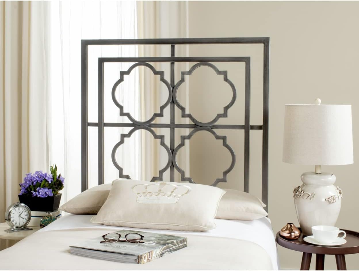 Safavieh Home Collection Silva Antique Iron Headboard, Full