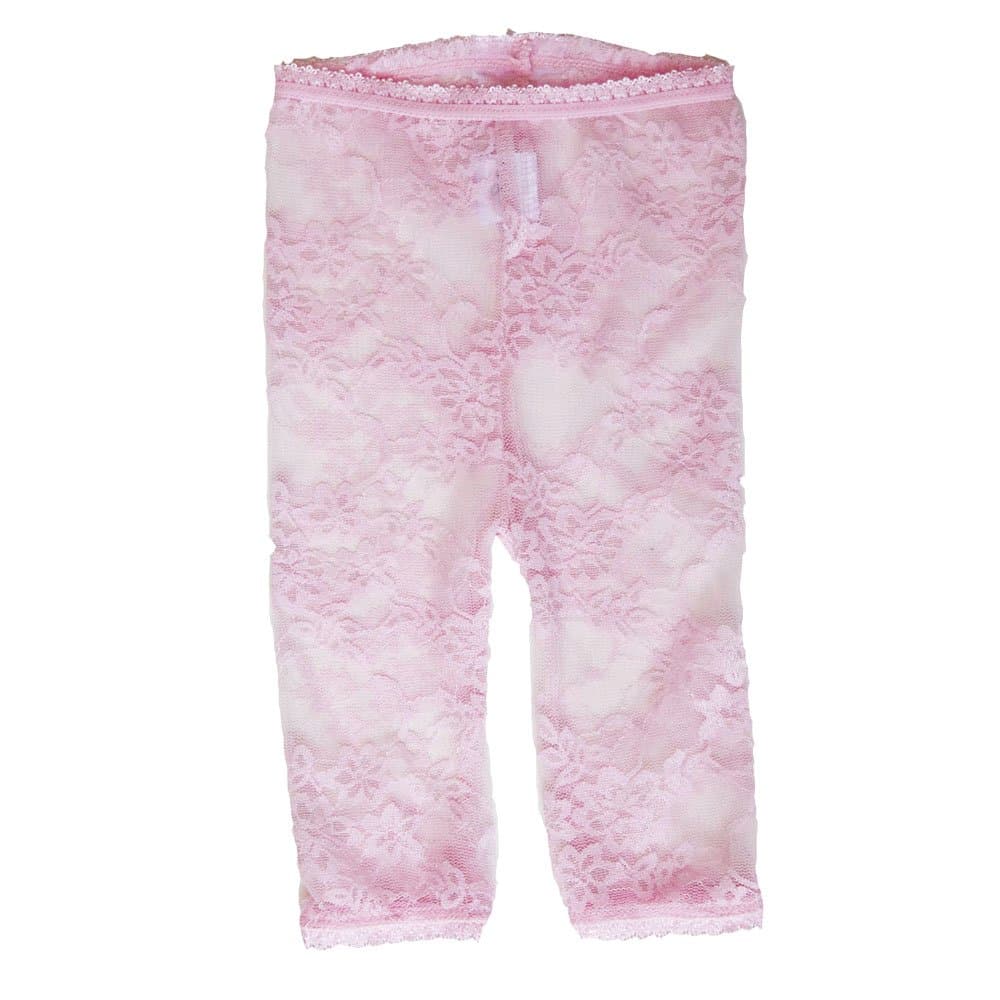Baby Bella Maya Lacy Leggings, Pink, 6-12m
