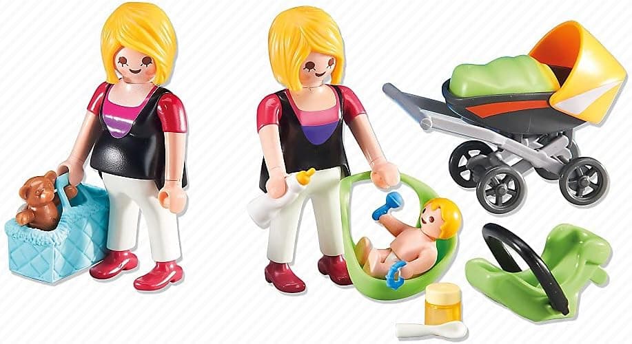 Playmobil Add-On Series - Pregnant Mother with Baby
