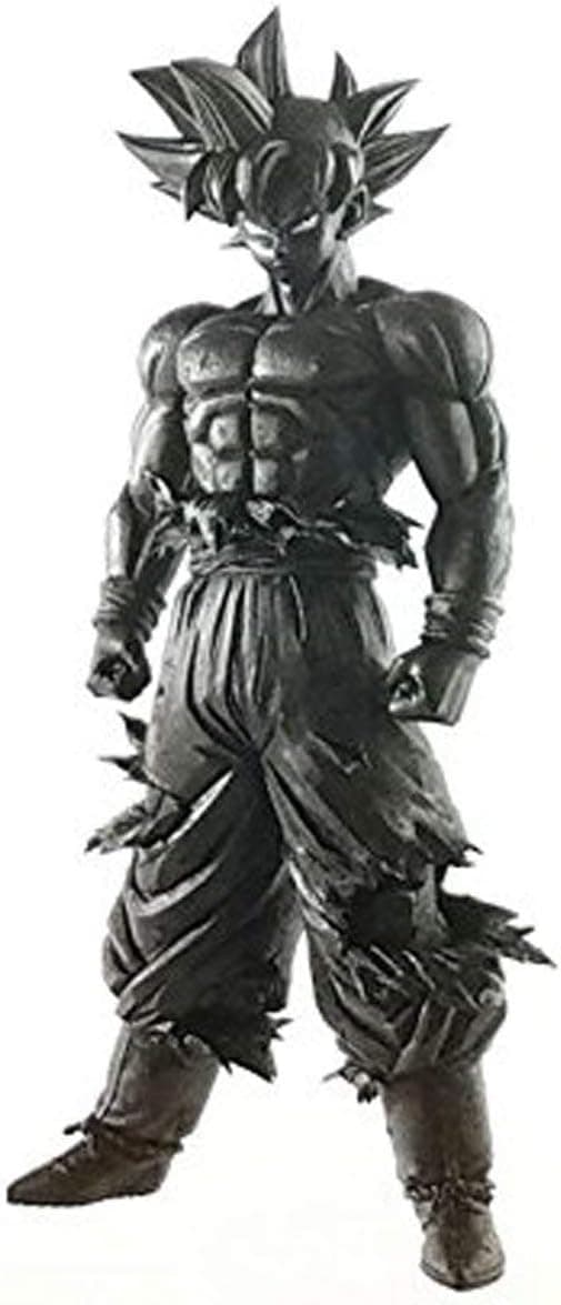 Banpresto DRAGON Ball Z Grandista Resolution of Soldiers Ultra Instinct Son Goku Action Figure Black Color Ver.