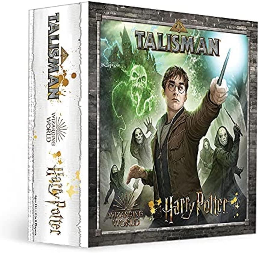 Harry Potter Talisman Board Game | Play as Harry, Dumbledore, Draco, Bellatrix and More | Collect Hallows to Defeat or Help Voldemort | Officially-Licensed Game Based on Harry Potter Films