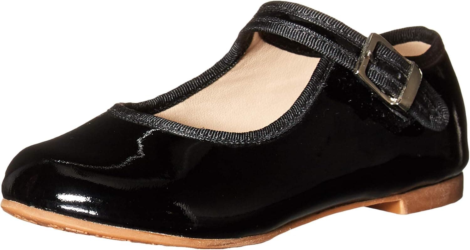 Elephantito Unisex-Child Mary Jane W/Piping Flat