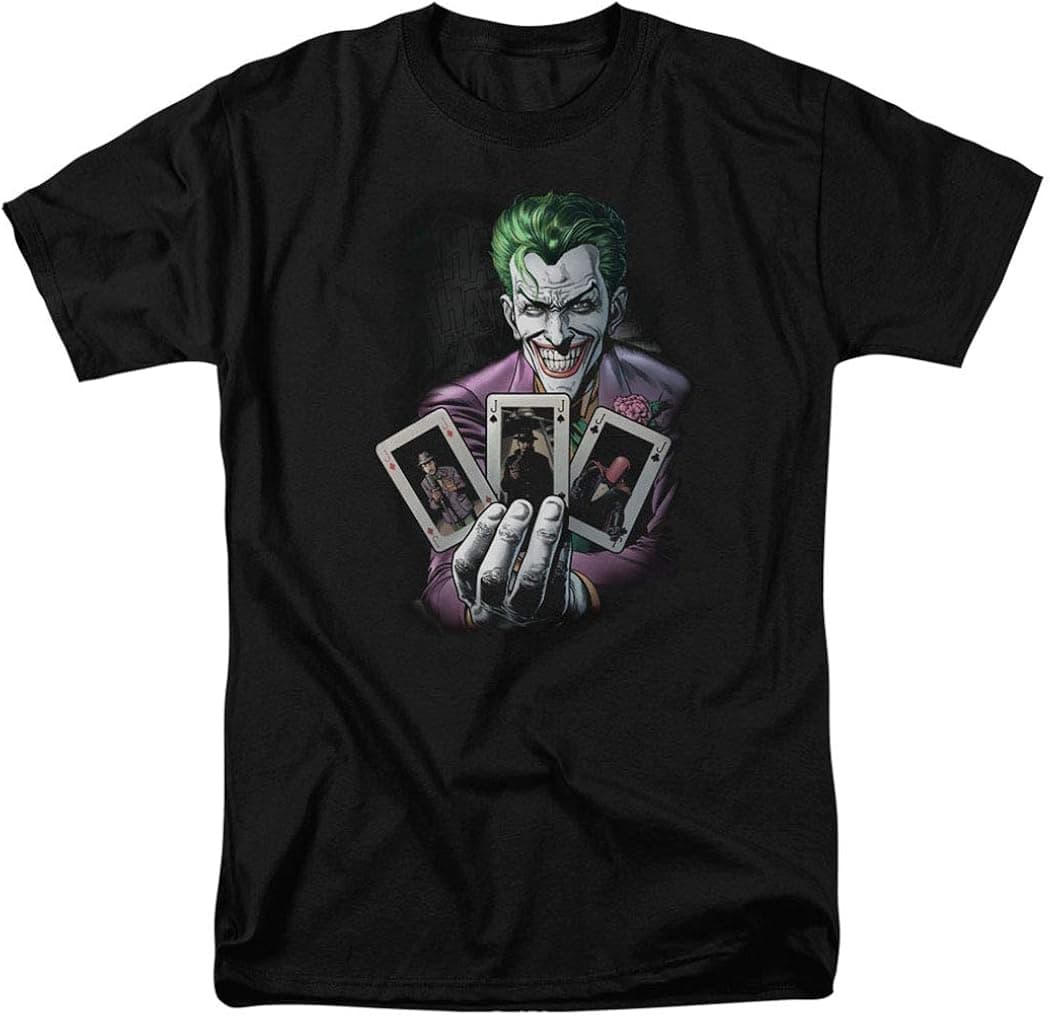 Popfunk Classic Joker Holding Cards T Shirt & Stickers