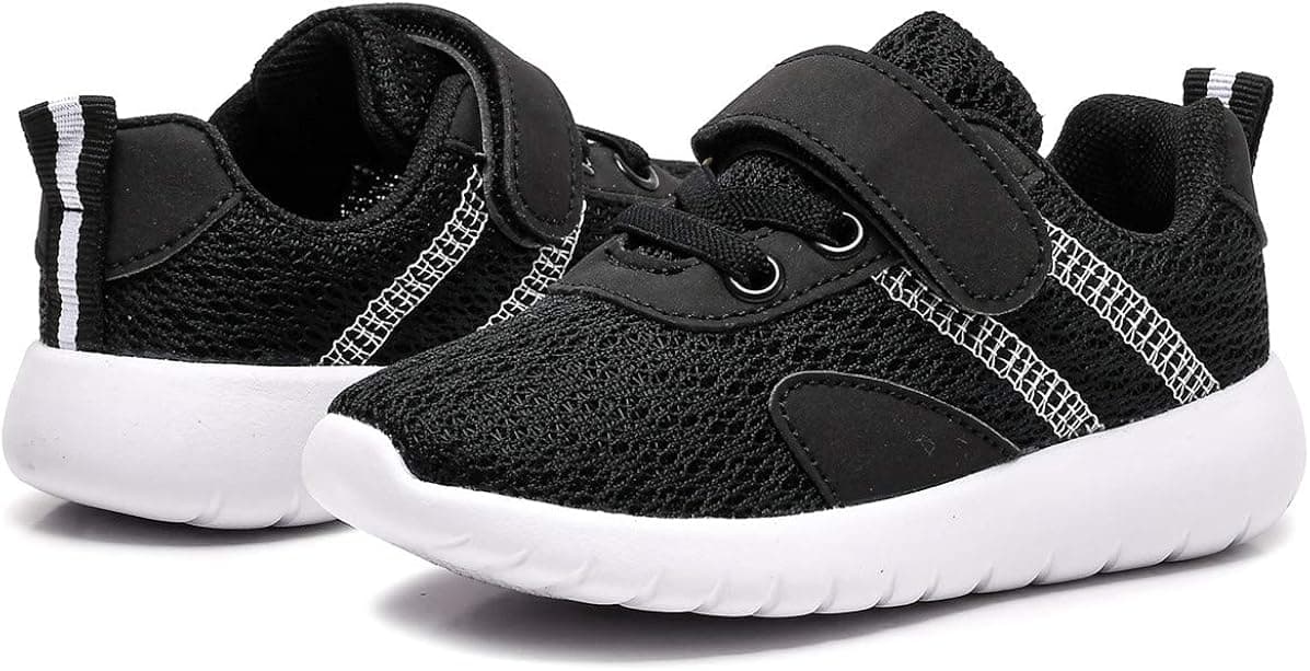 DADAWEN Toddler/Little Kid Boys Girls Casual Lightweight Breathable Strap Sneakers Athletic Running Shoes