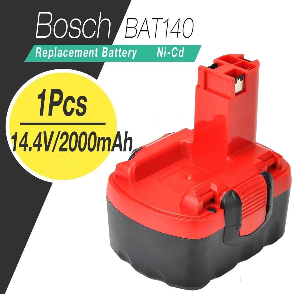 Flylinktech Bosch 14.4v 2000mAh Battery Replacement For Bosch psr 1440,Bosch 2607335533,Bosch GSR GLI BAT140 BAT038 Bosch 1661 3454 3660