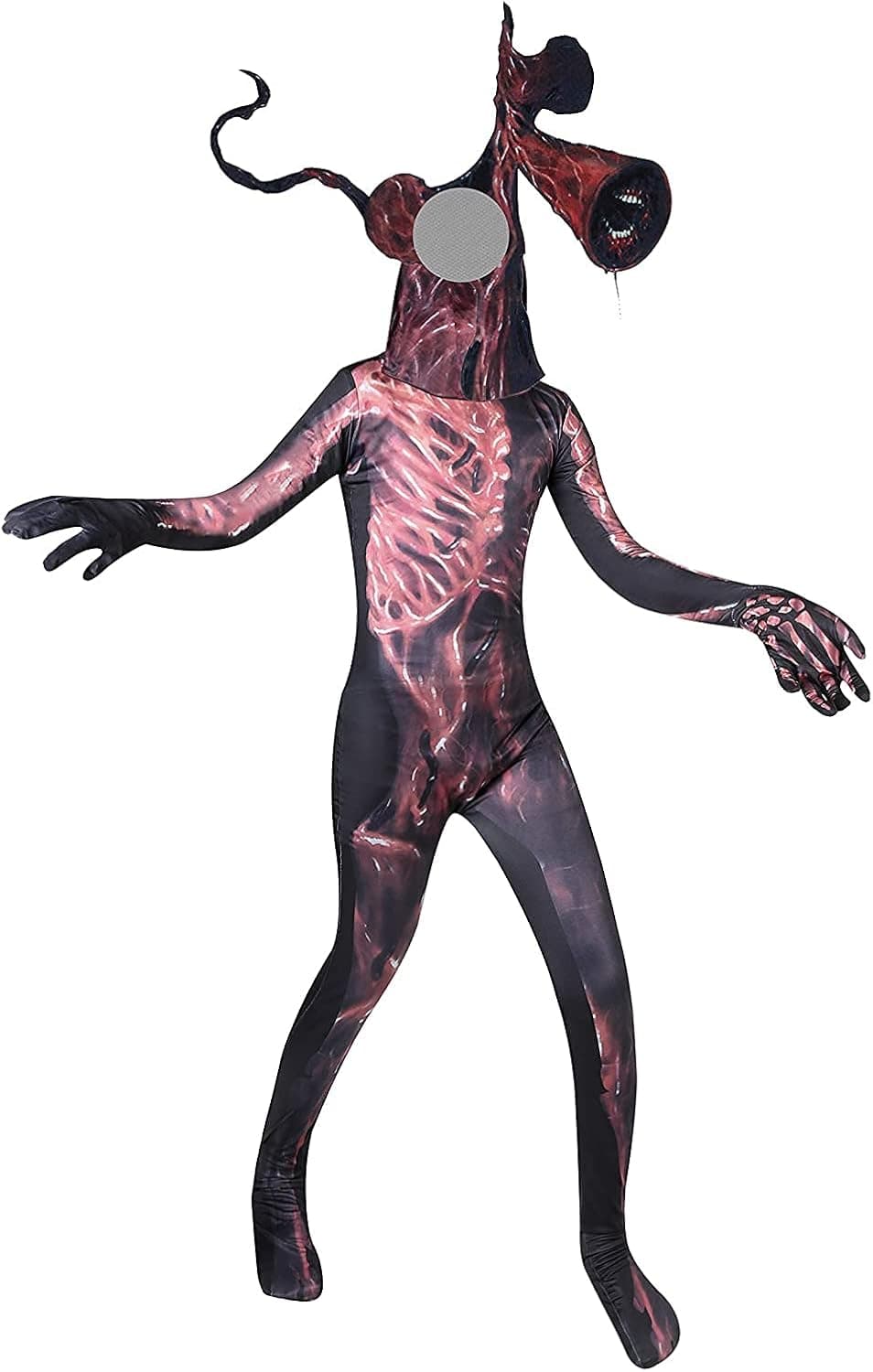 Costume Scary Game Kids Roleplay Evil Creepy SCP Halloween Hooded Jumpsuit for boy/Girl
