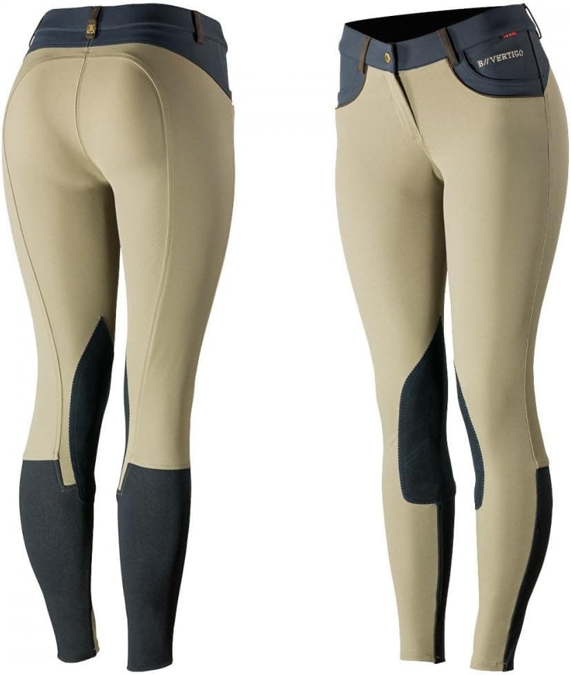 B Vertigo Melissa Ckp Women's Leather Knee Patch Breech