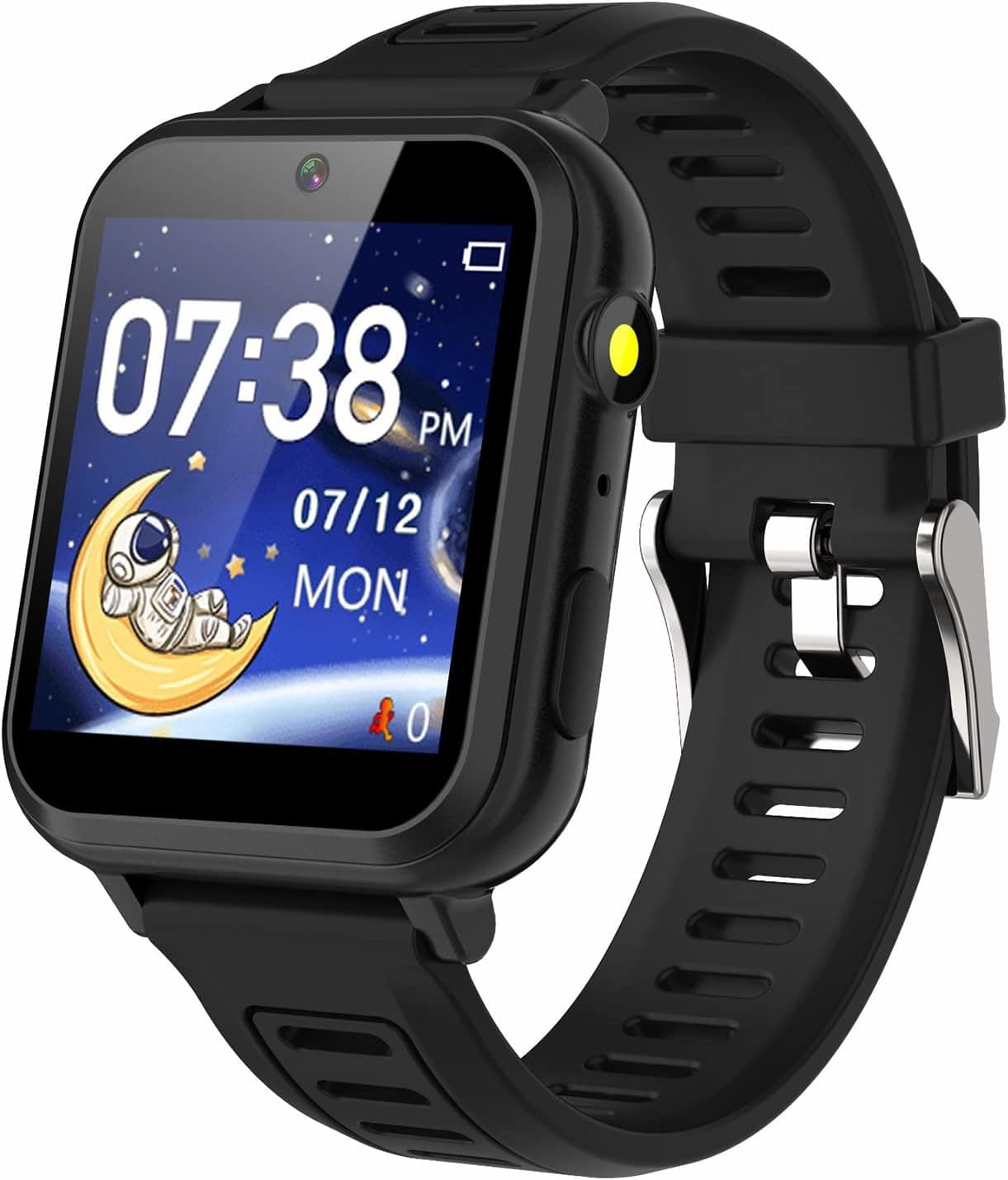 Kids Smart Watch Boys, Kids Smart Game Watch with 24 Games HD Touch Screen Video Camera Music Player Pedometer Flashlight Alarm Clock 12/24 hr Kids Watches for Boy Gifts for 5-12 Year Olds Boy Girl