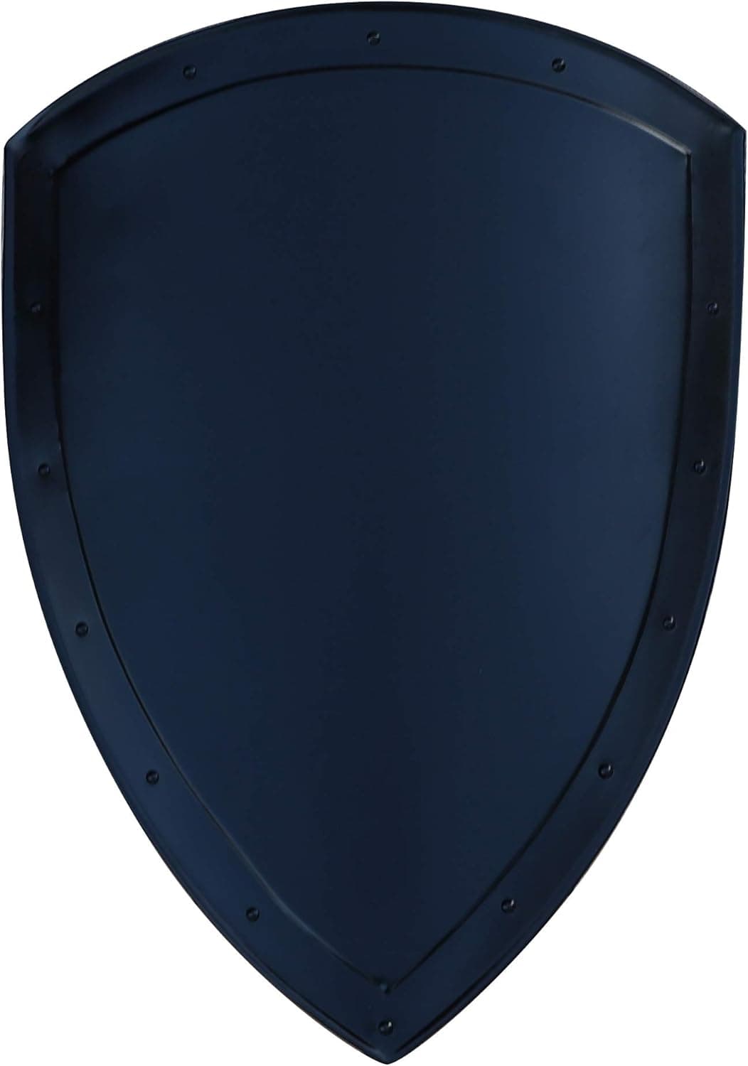 14th Century Medieval Functional Historical Replica Solid Black Customizable Heater Shield
