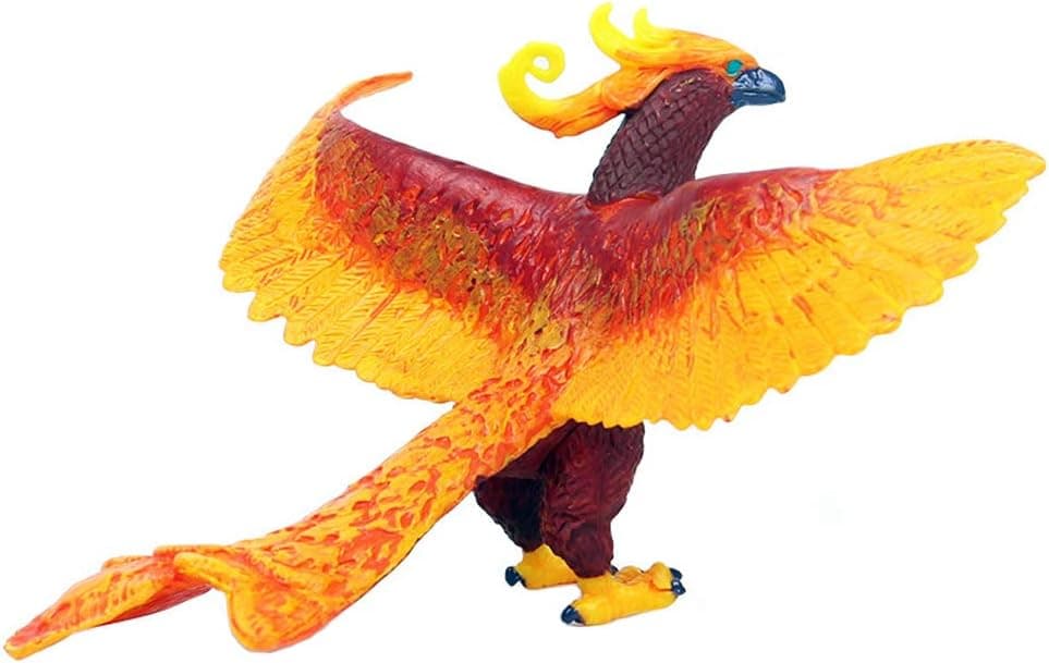 HOMNIVE Birds Figures - Realistic Phoenix Animals Toys Set - Simulated Plastic Animal Models Toys Learning Educational Toys for Girls Kids Toddlers