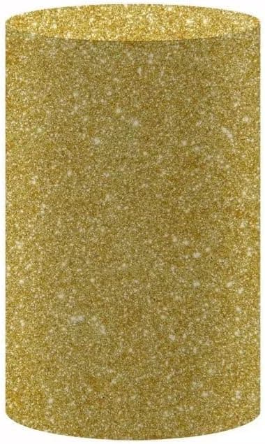 NIVIUS PHOTO Stretchy Cloth Cylinder Cover for Party Decoration Plinth Cover Pedestal Cover Golden Style