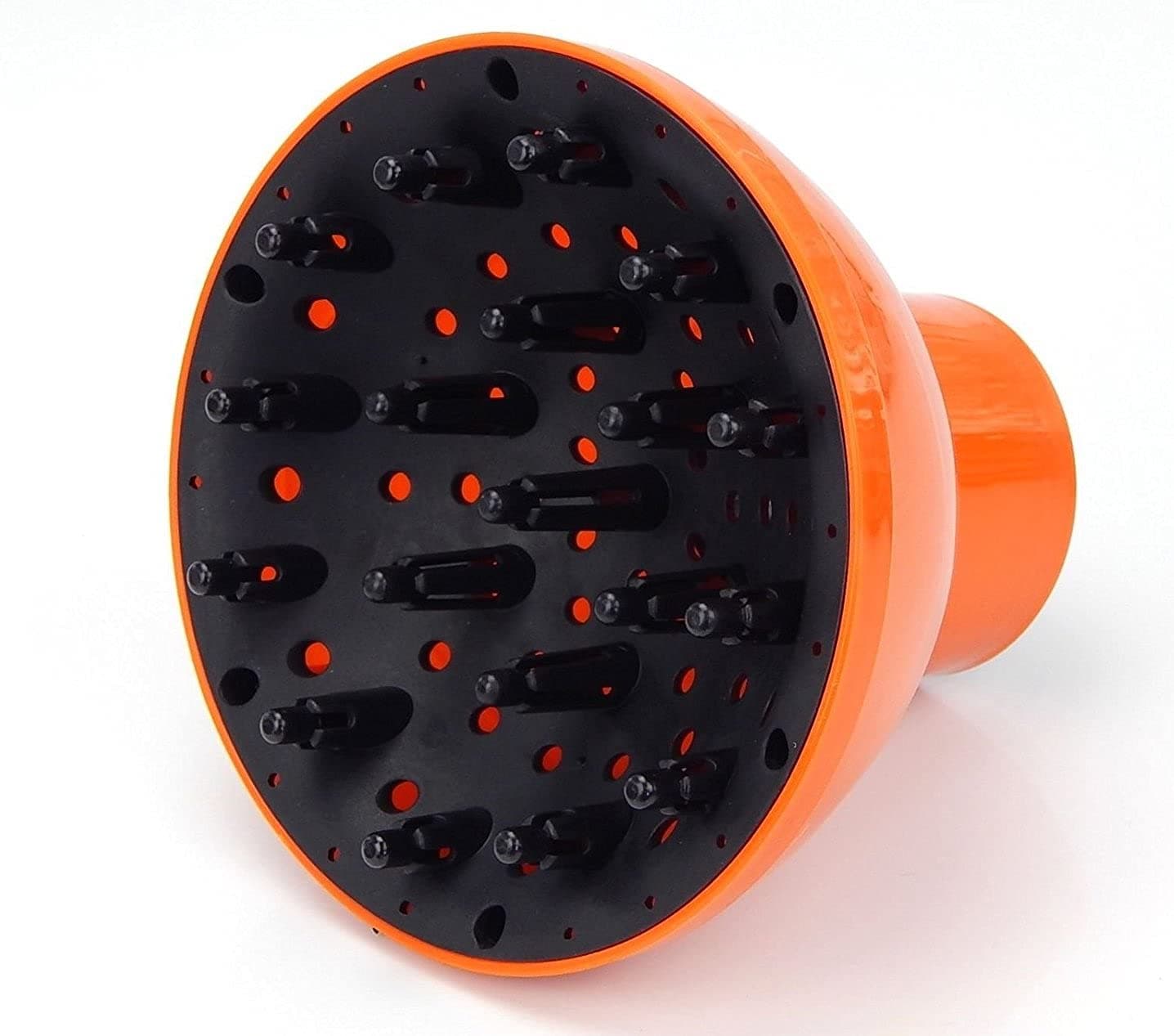 Hairdressing Salon Curly Hair Dryer Diffuser Tool (Orange)