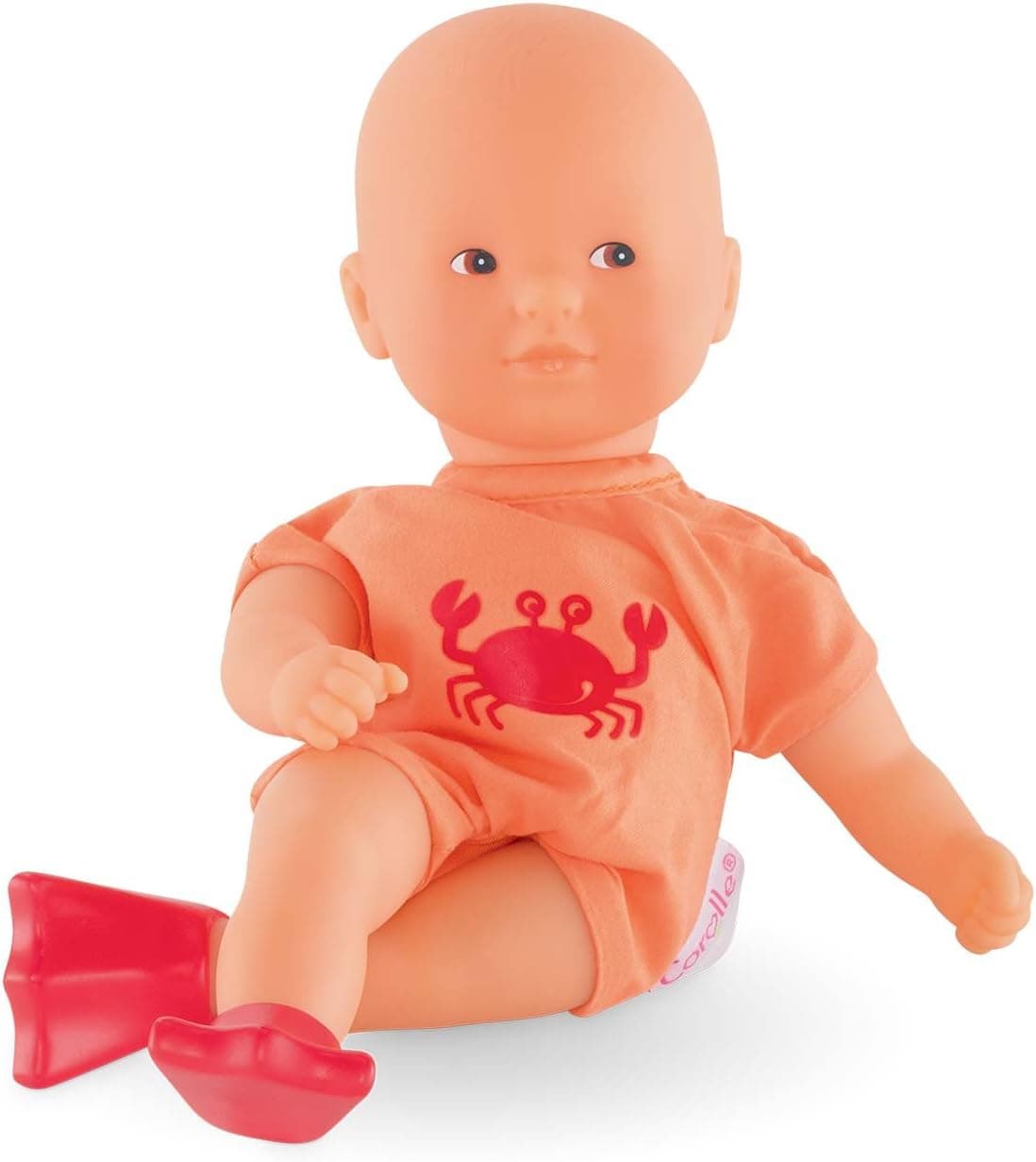 Corolle Mon Premier Poupon Mini Bath Orange Toy Baby Doll