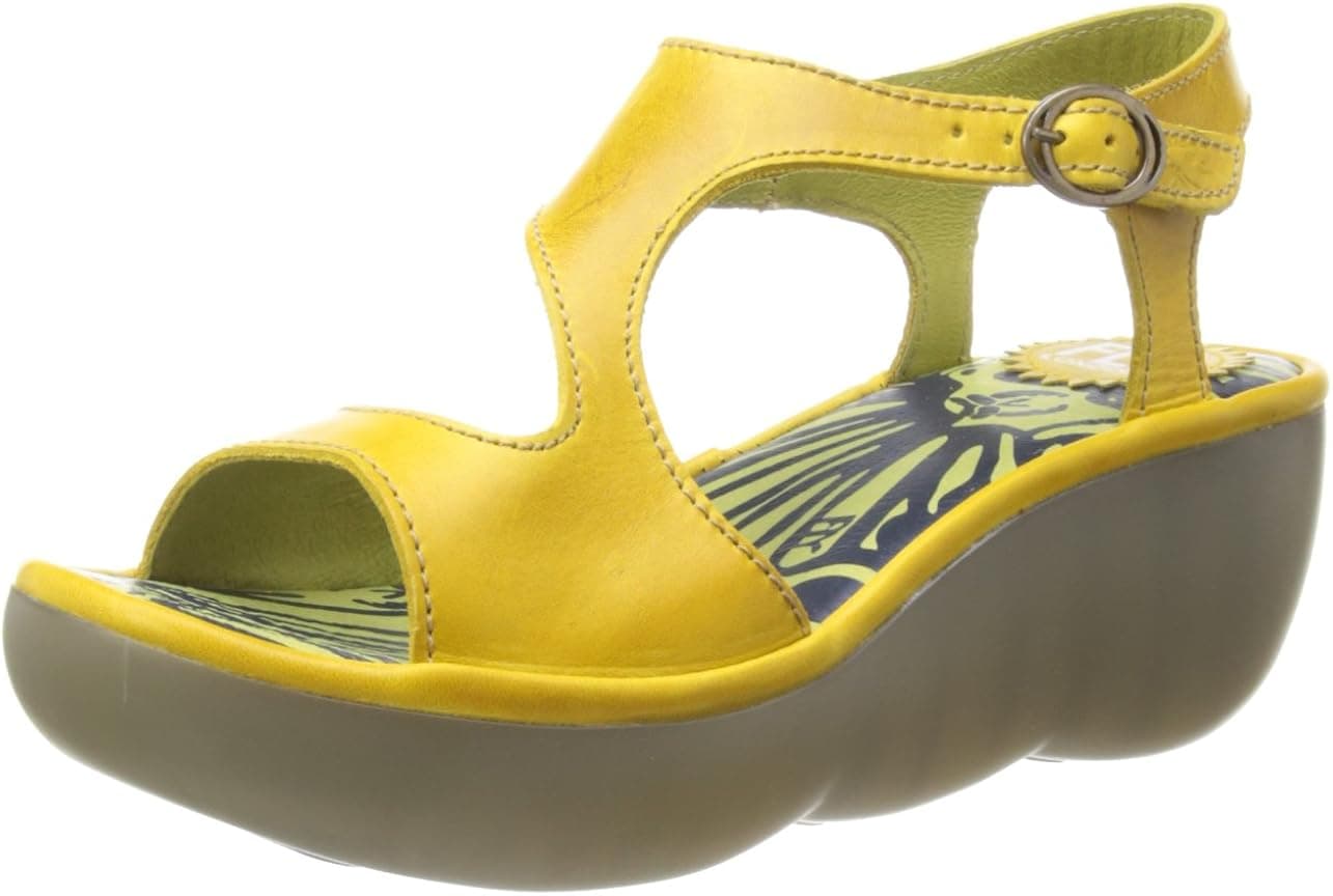 FLY London Women's Bianca Ankle-Strap Sandal