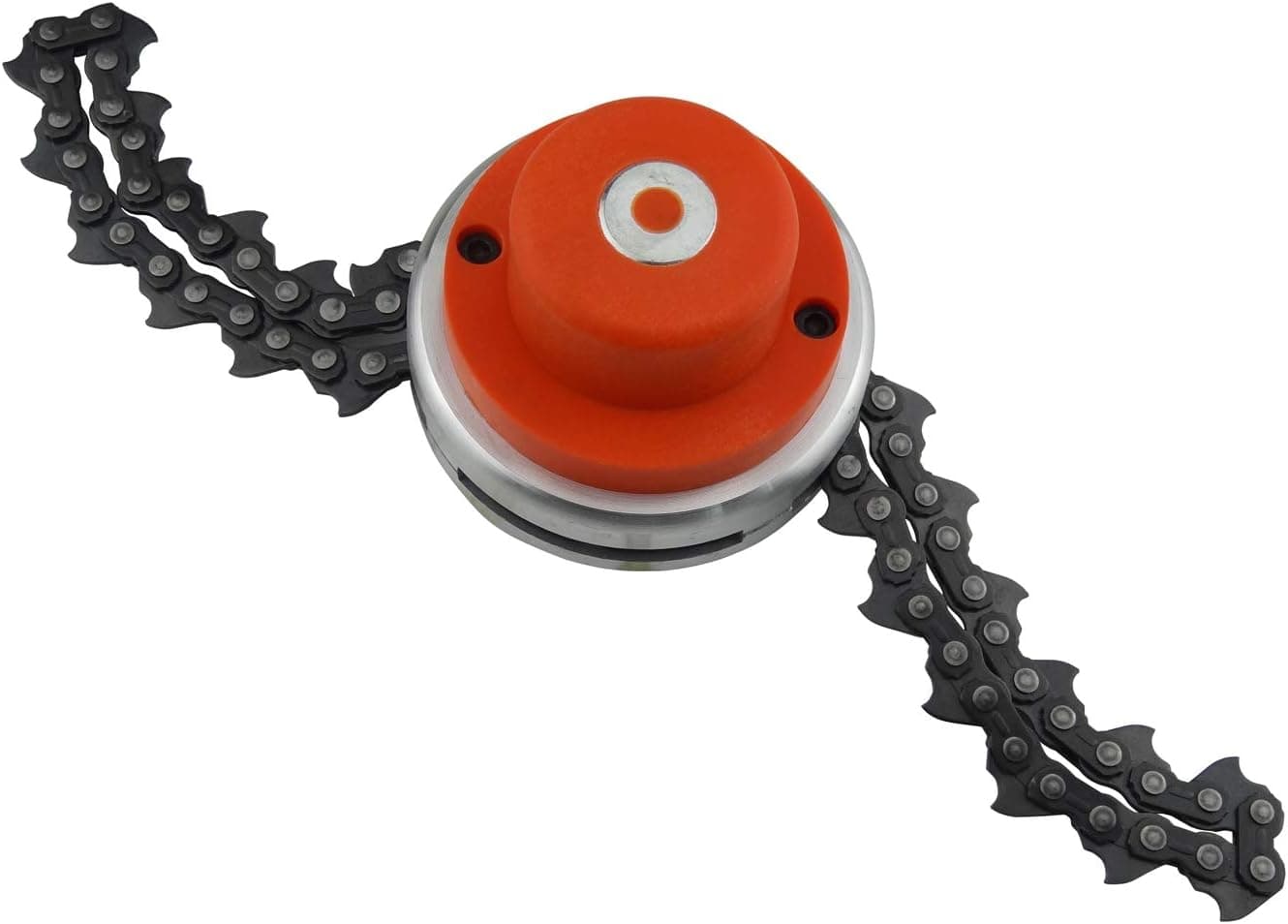 Hanperal 65Mn Garden Lawn Grass Trimmer Head for Chain Mower Replacement Part Accessory