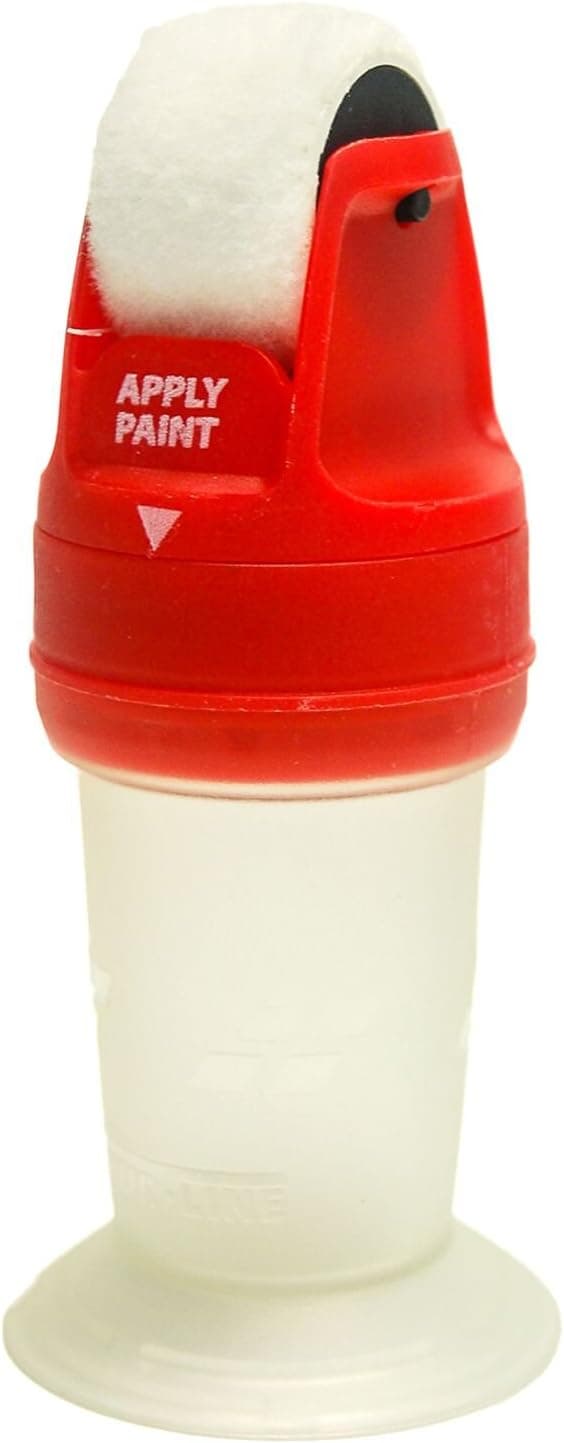 Shur-Line 2007058 2001040, Touch Up Painter, Storage w/Roller, Red