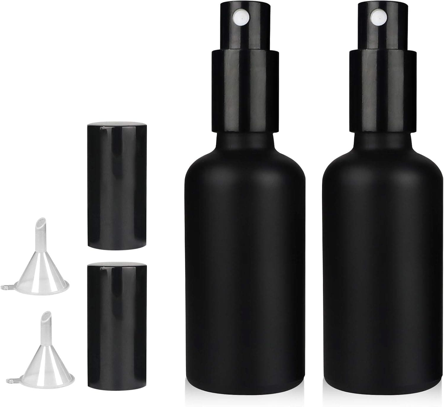 LINALL Cocktail Atomizer Vermouth Spritzer - 1.7OZ / 50ml, Martini Atomizer Spray Bottle for Cocktails Portable Perfume Refillable Sprayer, 2 Pack