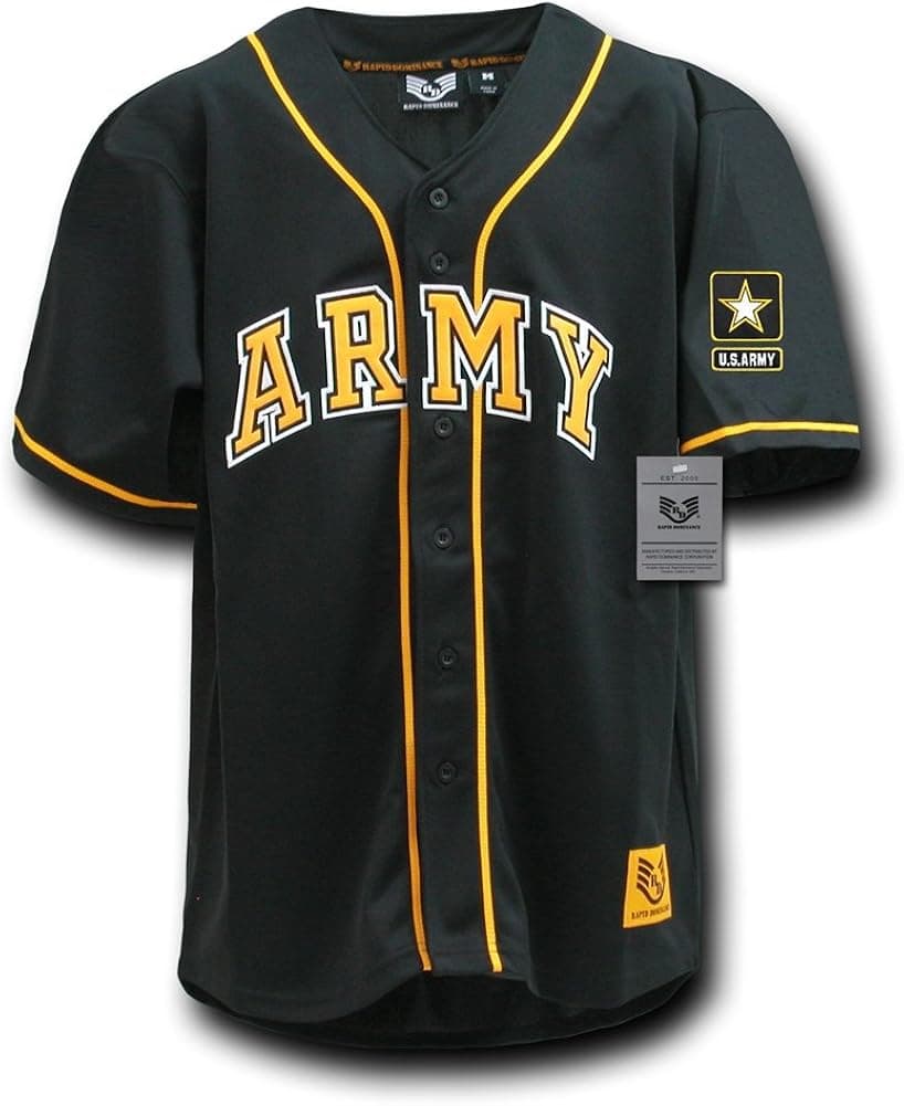 Rapiddominance Army Baseball Jersey