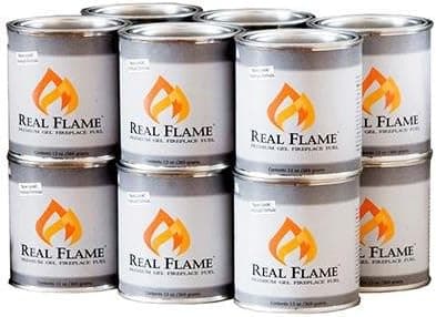 Real Flame 2112 Gel Fireplace Fuel, 13-oz. - Quantity 12