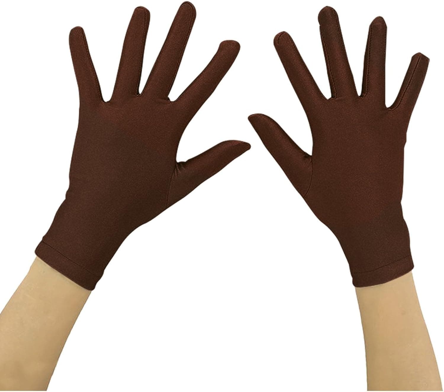 Costume Gloves Kids Girls Boys Princess Dress Up Gloves Short Spandex Formal Gloves For Child Tea Party,Birthday