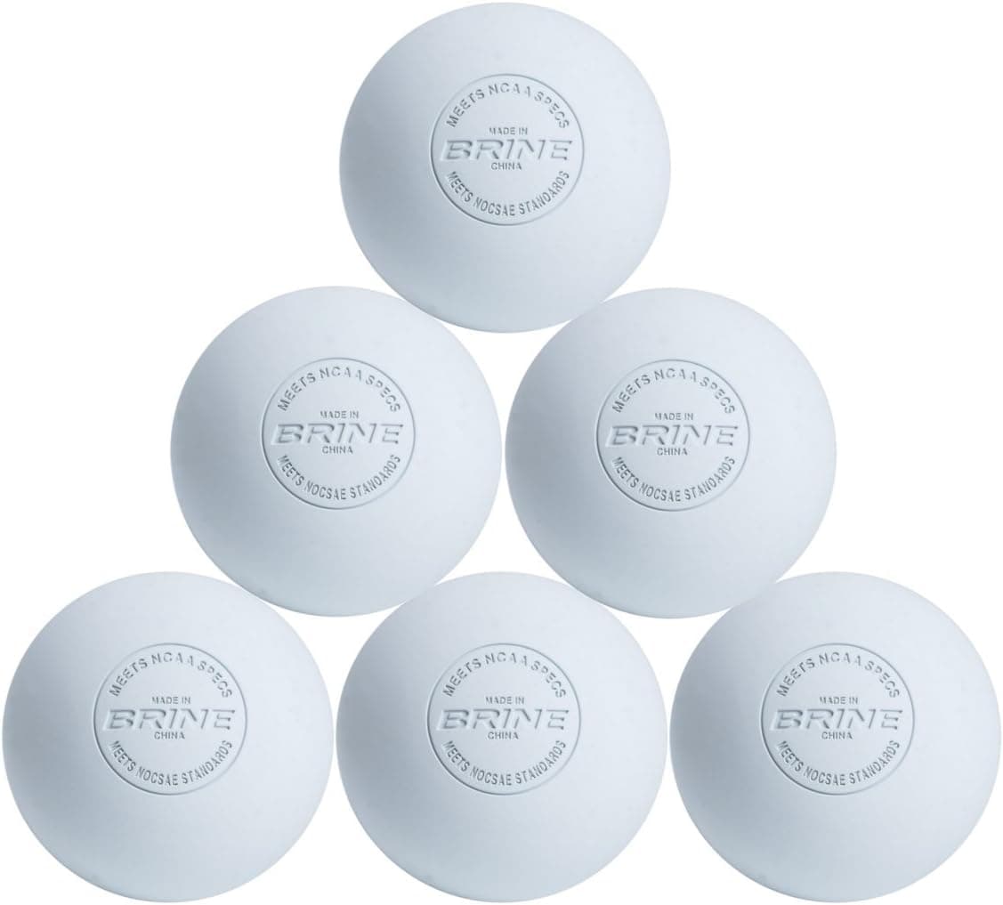 Brine Lacrosse Balls, Pack of 6