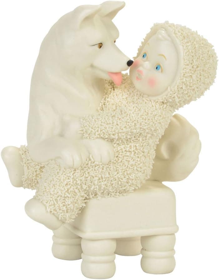 Department 56 Snowbabies “Lapdog” Porcelain Figurine, 4.53”