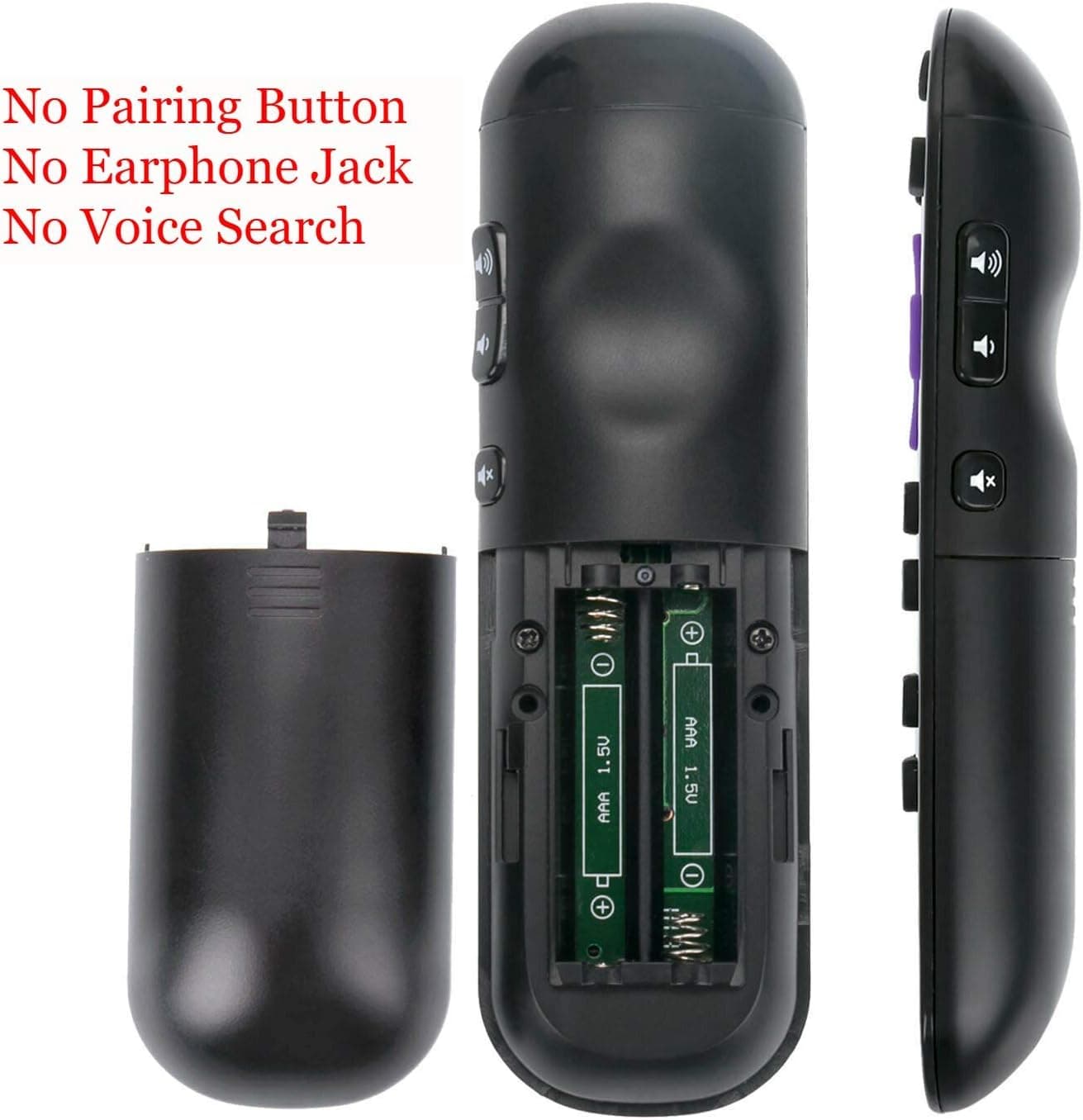 Astar Replacement Remote Control for ONN Roku TV Remote RC439 3226000858 for 100012584 100012585 100012586 100012587 100012587 100012589 100012590 100018971