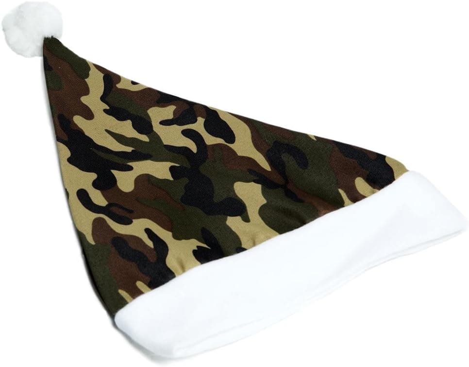 Camouflage Santa Hat