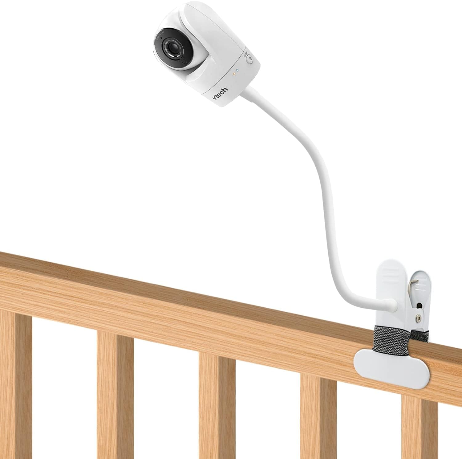 SZAOYU Baby Monitor Mount Compatible with Vtech VM901 & VM919HD and Other Baby Monitor Camera with1/4 Threaded ,15.7 inches Flexible Clip Clamp Mount Long Gooseneck Arm,Holder