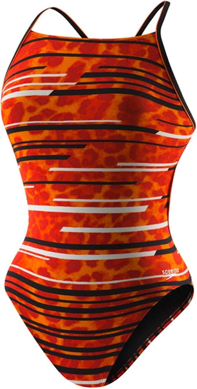 Speedo Women's Flow Control Cross Back Endurance+ one Piece Swimsuit