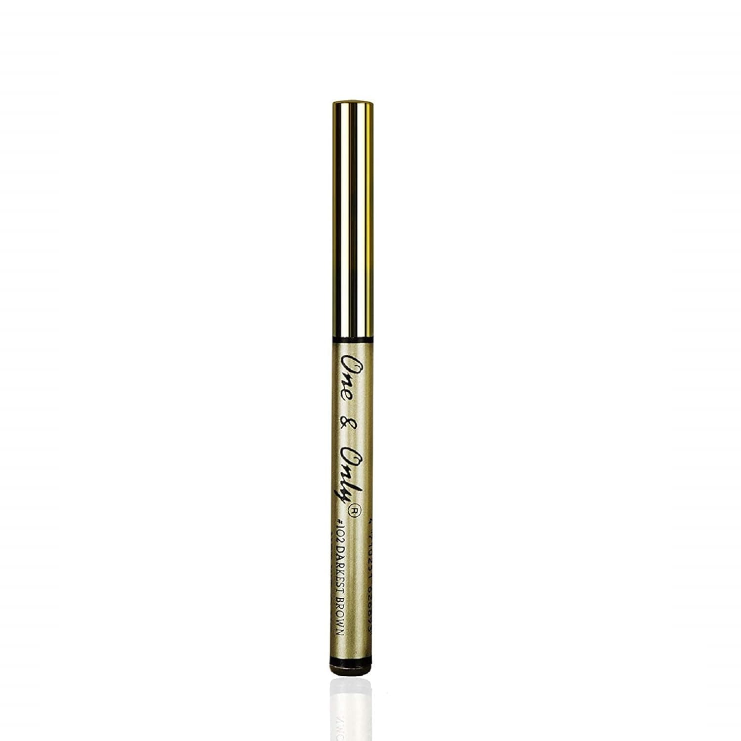 One & Only Cosmetics Waterproof Auto Eye & Lip Liner Pencils (Darkest Brown)